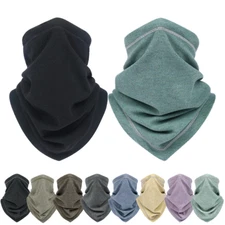 Winter Neck Gaiter Warmer Soft Fleece Face Mask Scarf for Cold Weather Skiing