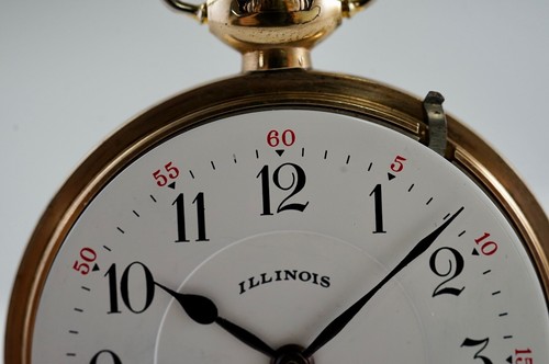 1922 Illinois Time King Grade 806 Model 9 21J 16S 3 Positions Pocket Watch Runs - Picture 9 of 24