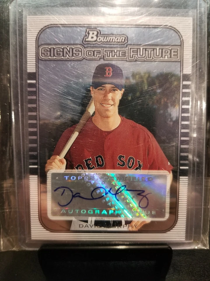 David Murphy Bowman 2005 draft firmas del futuro novato #sof-dm gema. Foto 3 de 4