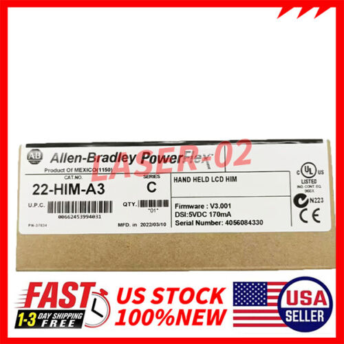 Brandneu Allen-Bradley 22-HIM-A3 Powerflex kostenloser Versand - Bild 2 von 6