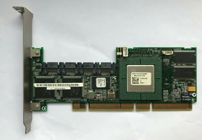 ADAPTEC AAR-2410SA/64MB 4 PORT SATA RAID CONTROLLER CARD PCI-X #GK108