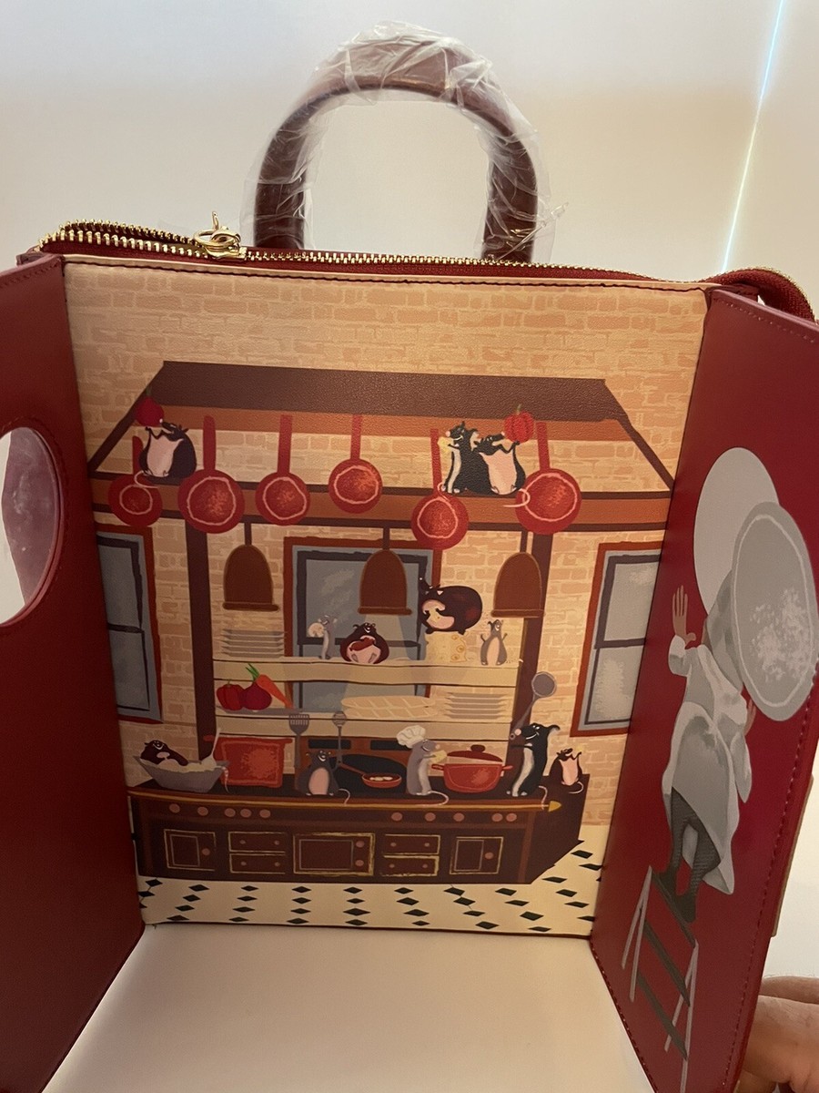 Disney Pixar Our Universe Ratatouille Kitchen Windows Backpack Loungefly Disney Pixar Ratatouille Stirring Pot Mini  main image 4