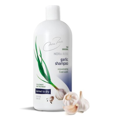 Shampoo de Ajo Nora Ross 100% Original.Combate caida de cabello, caspa, seborrea