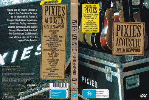 PIXIES  [Acoustic] - Live In Newport  DVD Region Free PAL    SirH70 - Afbeelding 1 van 1