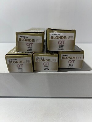 5- Joico Blonde Life Toner QT violet new in damaged box