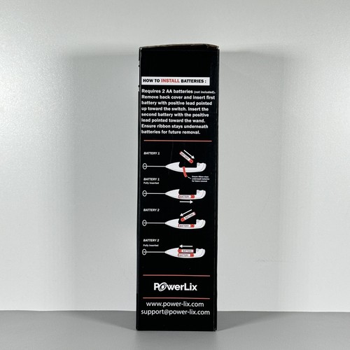 PowerLix Milk Pro Handheld MILK FROTHER w/Chrome Stand | Battery Powered | Black - Picture 7 of 9