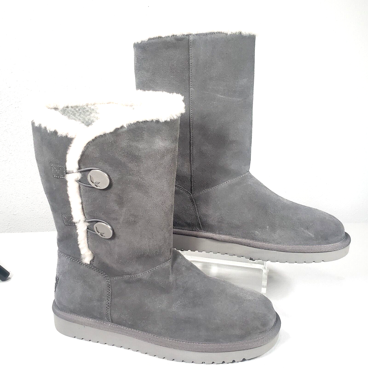 Koolaburra by UGG Women's BOOTS Kinslei Tall Suede Faux Fur