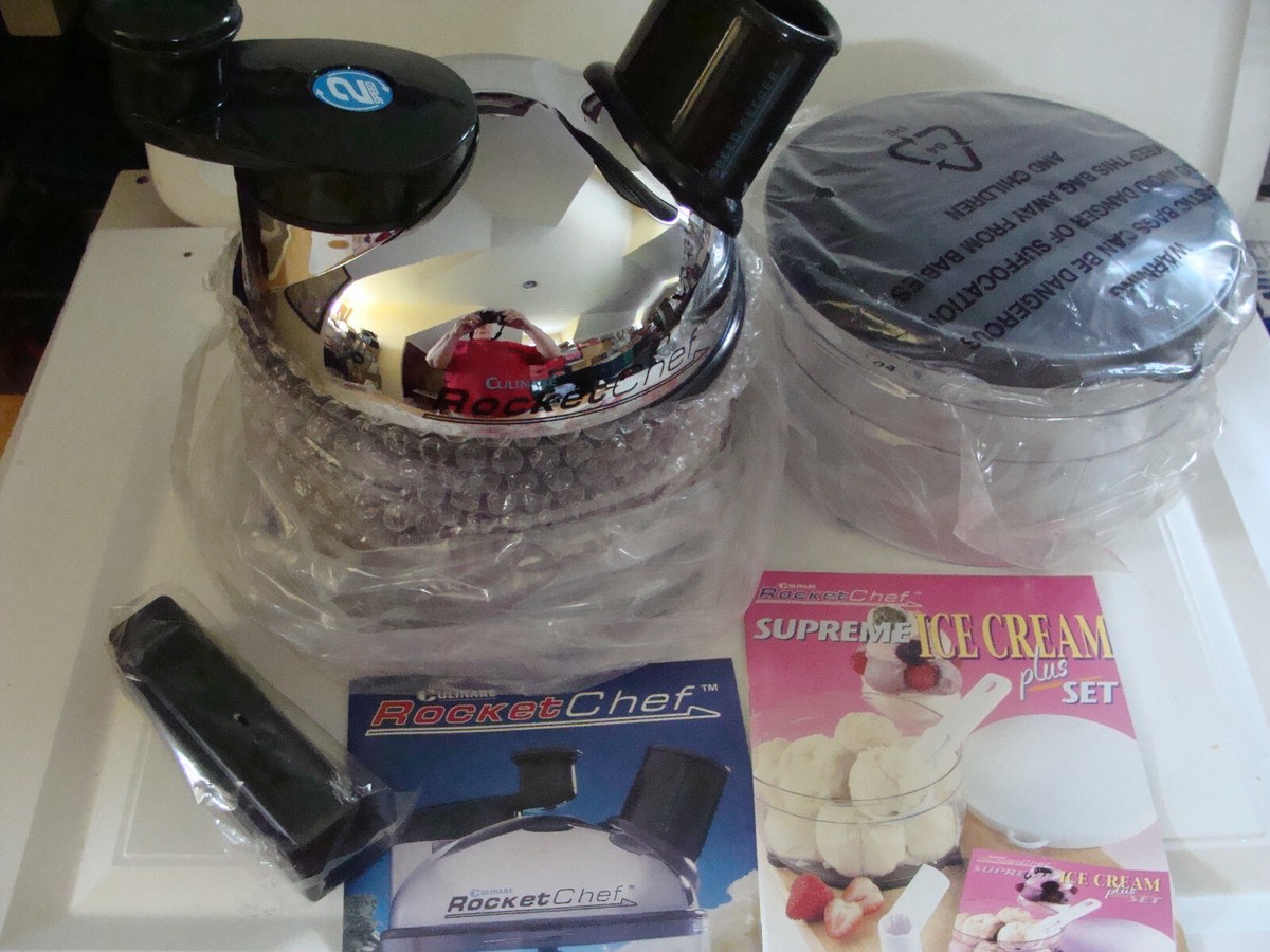 Culinare RocketChef Manual Food Processor Chopper w/ extra bowl