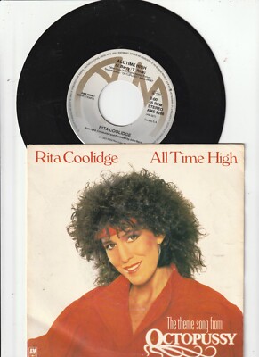 Rita Coolidge - All Time High (The Theme Song From Octopussy) 7in (VG/VG) .