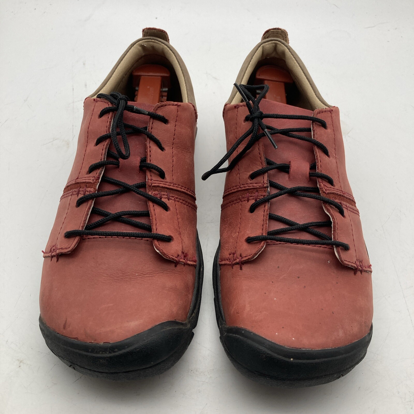 Sneakers stringate in pelle rossa Keen Contour Arch EU 39 donna USA taglia 8 5