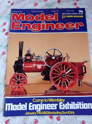 Model Engineer Magazin No.3672 Januar 1982 - Foto der Inhaltsangabe