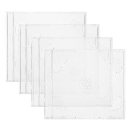 4 Pcs CD-Hülle Disc-Aufbewahrungshalter CD-Hüllenhalter-Organizer - Afbeelding 8 van 12