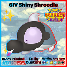 ✨ Shiny Shroodle 6IV ✨ Pokemon Scarlet & Violet 🚀 Fast 🚀