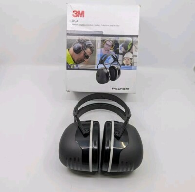 PELTOR 3M X5A Earmuff Noise Reduction 27 Decibels Adjustable Dielectric