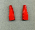 LEGO -- 41748 -- 41747 -- Wings -- Wedge -- 2x6 -- Red -- Re/Li -