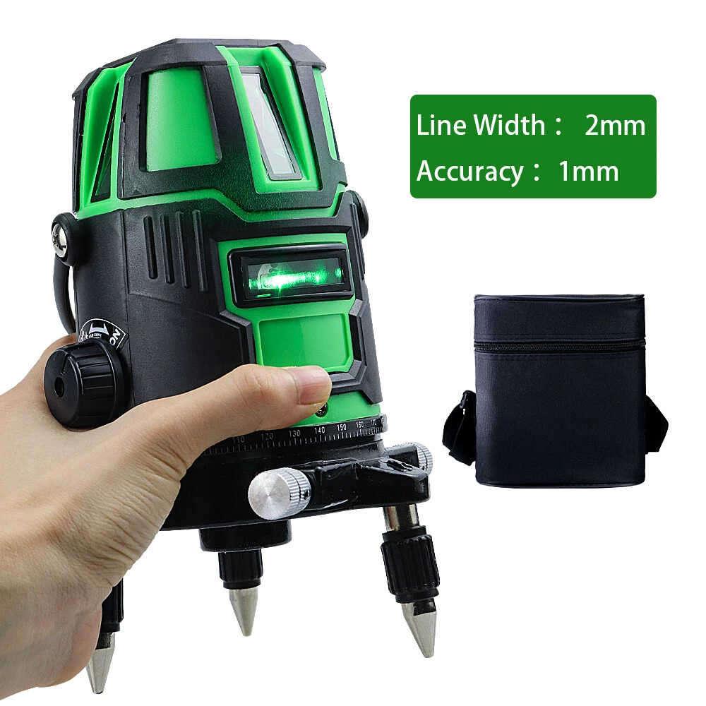3 line green laser on sale level