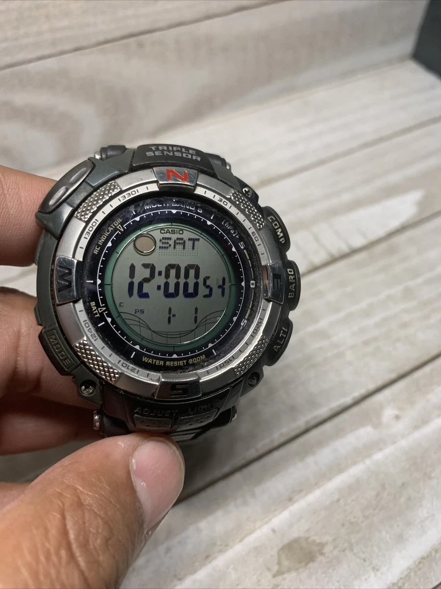 Rare Casio Pathfinder 3134 Quartz Digital Comp-Alt-baro Watch |