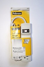 Fellows 4 Outlet Surge Protector 99038