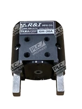 R&I GH-20A Dura-Grip Pneumatic Gripper, Durable Aluminum Body, Adjustable