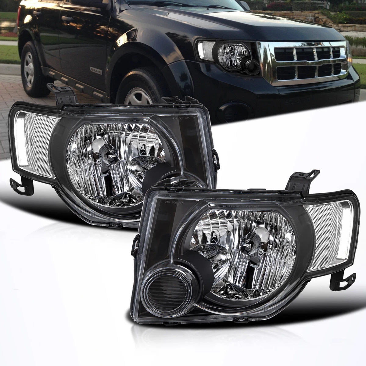 Headlights for 2009 Ford Escape for sale | eBay