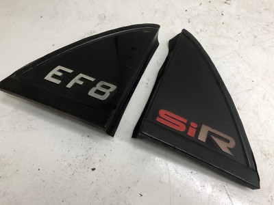 Jdm Honda Cr X Crx Ef8 Sir Rear Gate Side Garnish Oem Ebay