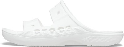 Crocs Unisex White Baya Slip On Water Sandals Size Men\'s 7 Women\'s 9 s-l400.jpg main image 2
