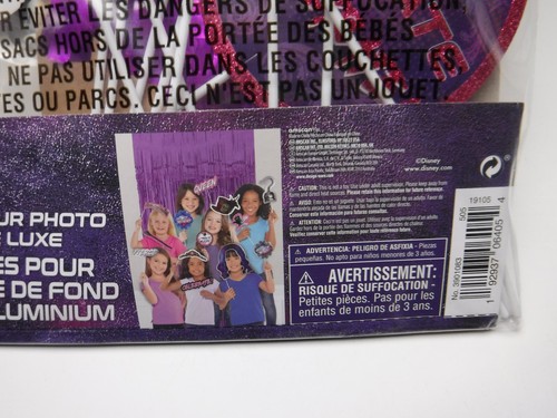 Disney Descendants 3 Suministros para Fiesta Selfie Escena Accesorios para Foto Decoración de Cumpleaños - Imagen 4 de 5