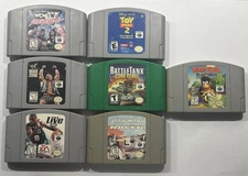Nintendo 64 Game Lot Bundle - Diddy Kong Racing, Battletanx Global Assault, Etc.