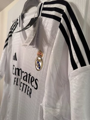 Adidas Real Madrid Heimtrikot XL Neu mit Etikett weiß Emirates Fly Better Fußballtrikot