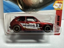 2025 Hot Wheels Super Treasure Hunt 73 Honda Civic Custom With Protector