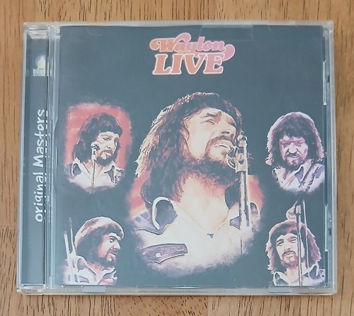 Waylon Live. Waylon Jennings. Used CD. ©1999 Buddha Records
