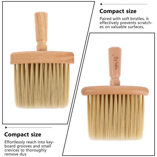 2 Pcs Multifunctional Cleaning Brush Wood Scrub Handheld Portable - Afbeelding 7 van 12