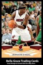 2009-10 Panini Jermaine O'Neal #129 Miami Heat NBA Basketball