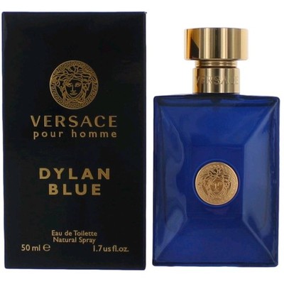 Versace Men's Eau De Toilette Spray Pour Homme Dylan Blue Mesmerizing Fragrance