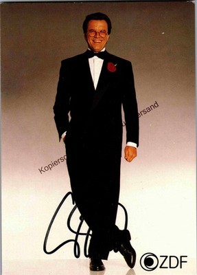 Original Autogramm Wolfgang Lippert (*1963, Moderator) /// Autogramm Auto 293605