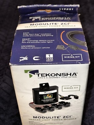 *NEW* Tekonsha Modulite ZCI 119251-Zero Contact Interface Trailer Light PowerKit