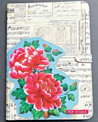 PIP Studio Amsterdam Floral Padfolio Notebook Portfolio Unique Office Career