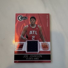 2010-11 Totally Certified - Joe Johnson Game Used Jersey Card Totally Red /249