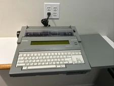 Brother Word Processor WP-760D Electric Typewriter W/Cover