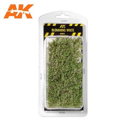 AK Interactive Blomming White Shrubberies 75mm 90mm 1:32 1:35 AK8174 Modellbau
