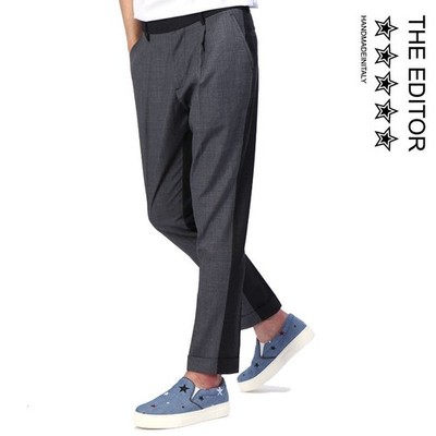 THE EDITOR Scratch Editor Two-Tone Slacks 3419 5404 8389 110767643