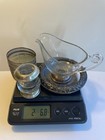 Mixed Lot of 9 Sterling Silver Items With Glass Coasters Bowl Vase Gravy Boat — photo 4