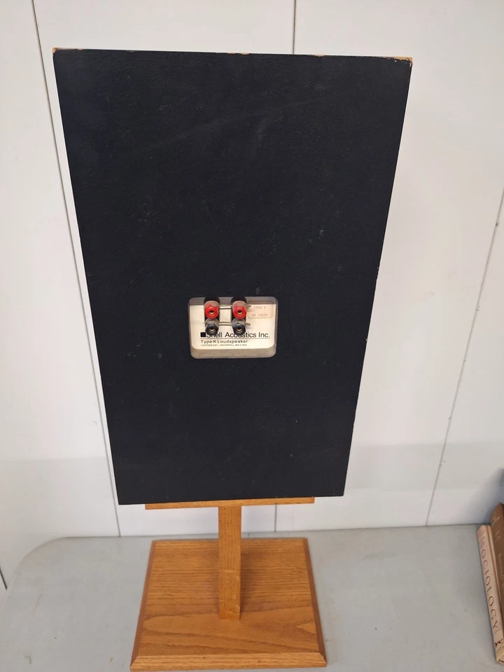 Vintage Snell Acoustics Type K Loudspeakers – Pair with Stands – For Restoration - Image 3 of 4