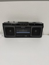 VTG Sony CFS-230 FM/AM Stereo Cassette-Corder, Walkman In, Boombox