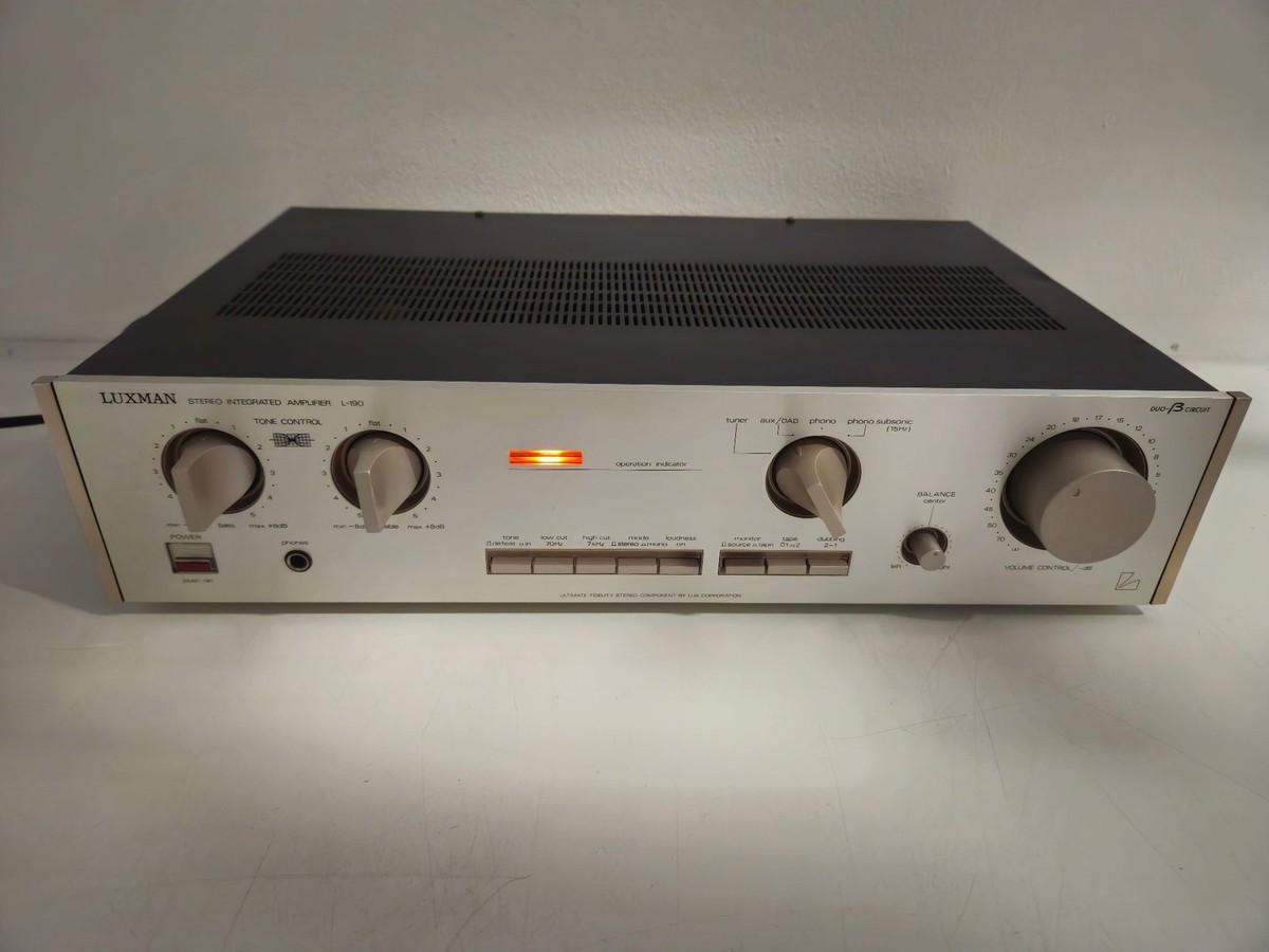 Luxman - L-190 - Duo Beta Stereo Integrated Amplifier | eBay