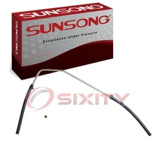 Sunsong Cooler To Pump Power Steering Return Line Hose for 2004-2005 GMC qw