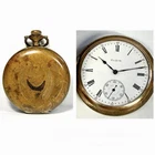 Antique 1911 Elgin Hunting Pocket Watch 16s 7J Grade 290 Gold Filled FOR REPAIR