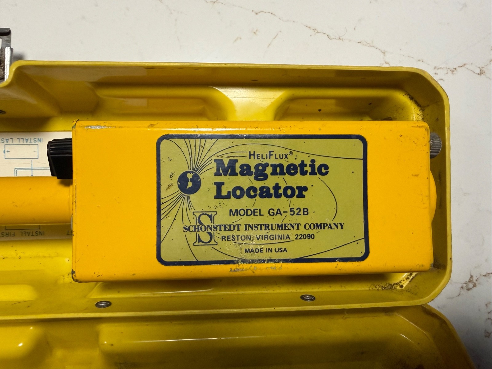 Schonstedt GA-52B Heliflux Magnetic Locator Tested Working