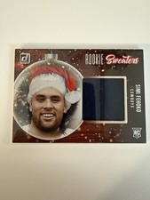 2021 Panini Donruss - Rookie Holiday Sweaters Simi Fehoko #RS-SFE (MEM, RC)