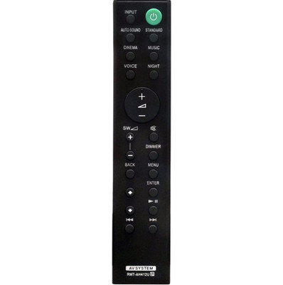 RMT-AH412U Ersatz Fernbedienung für Sony AV System HT-S40R HT-S500RF HT-S20R